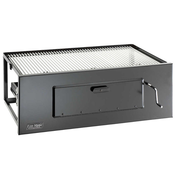 Fire Magic Legacy Lift-A-Fire 30" Charcoal Slide In Grill