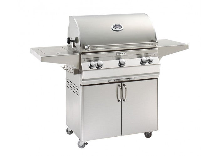 Fire Magic 2020 Aurora A540s Portable Grill with Side Burner and Rotisserie