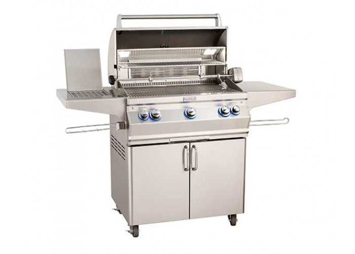 Fire Magic 2020 Aurora A540s Portable Grill with Side Burner and Rotisserie