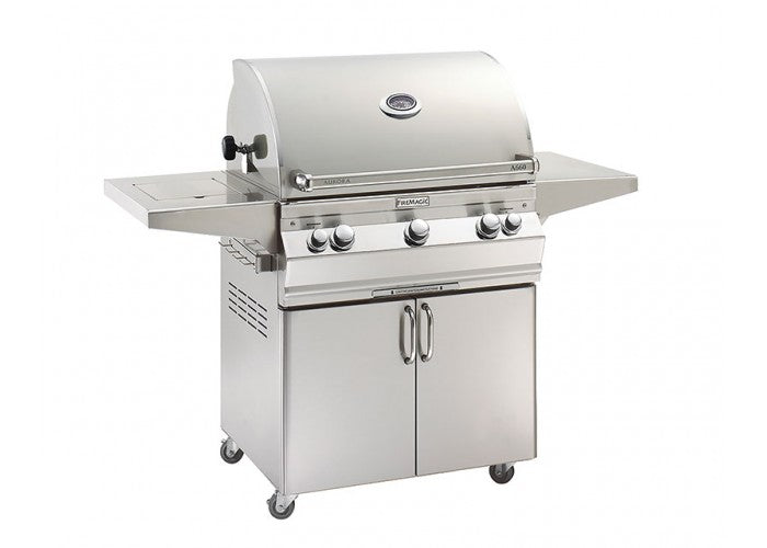 Fire Magic 2020 Aurora A660s Portable Grill with Side Burner and Rotisserie