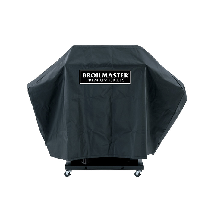 Broilmaster Full Length Black Cover with Two Side Shelves