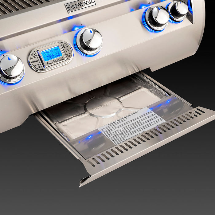 Fire Magic 2020 Echelon Diamond E790s Cabinet Cart Grill with Double Side Burner - Digital