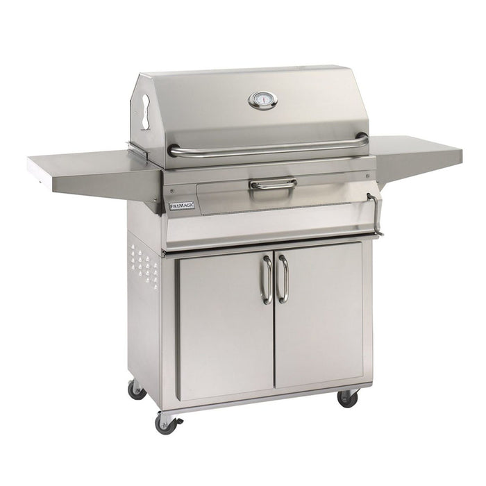 Fire Magic Legacy 24" Charcoal Portable Grill with Smoker Hood