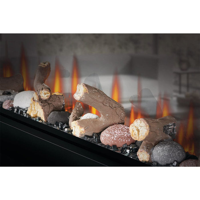 Napoleon 50-In CLEARion ELITE See-Thru Electric Fireplace w/ Decorative Black Trim Kit