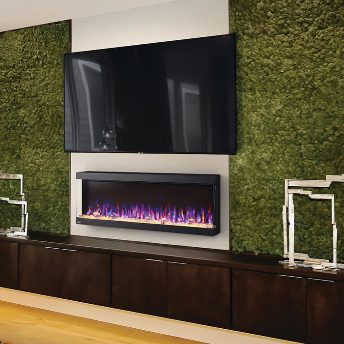 Napoleon 50-In TriVista Pictura 3-Sided Wall Mount Electric Fireplace