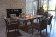 Elementi Sonoma Dining Table - Fire Pit Oasis